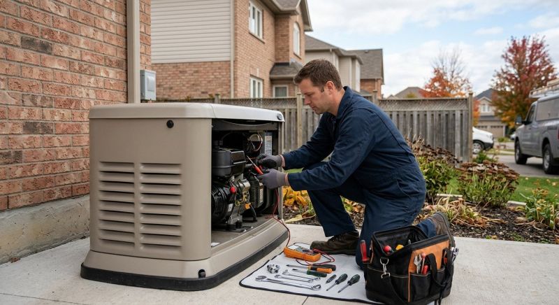 Generator Repair project example